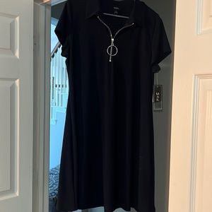 Navy blue dress size XL